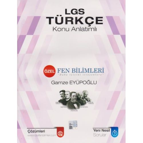 LGS Türkçe Konu Anlatımlı Özel Fen Bilimleri