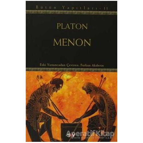 Menon - Bütün Yapıtları 11 - Platon (Eflatun) - Say Yayınları