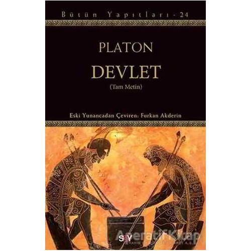 Devlet (Tam Metin) - Platon (Eflatun) - Say Yayınları