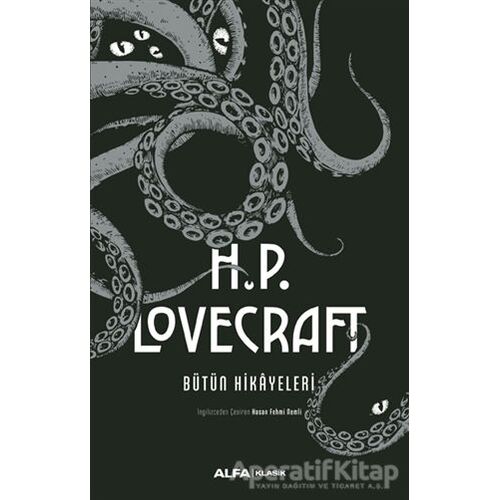 H.P. Lovecraft Bütün Hikayeleri (Ciltli) - H.P. Lovecraft - Alfa Yayınları