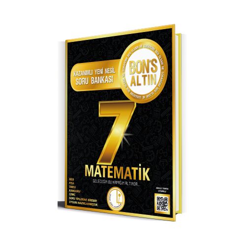 Levent İçöz 7. Sınıf Matematik Bons Altın Soru Bankası - Kolektif - Bons Yayınları