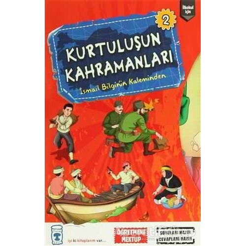 Kurtuluşun Kahramanları Seti 2 (10 Kitap Takım) - Kadriye Baldık - Timaş Çocuk