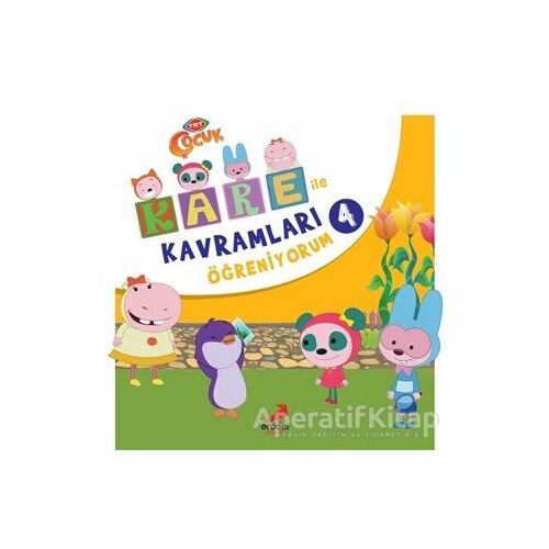 Kare İle Kavramları Öğreniyorum 4 - Kolektif - Erdem Çocuk