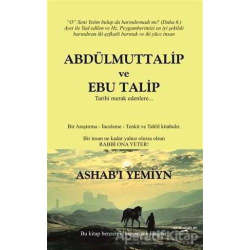 Abdülmuttalip ve Ebu Talip - Celal Öz - Sokak Kitapları Yayınları