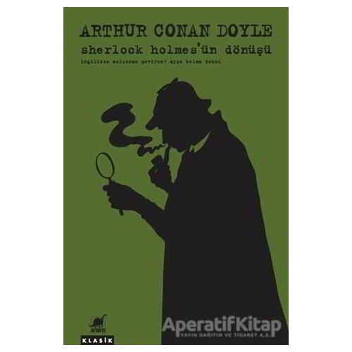 Sherlock Holmes’ün Dönüşü - Sir Arthur Conan Doyle - Ayrıntı Yayınları