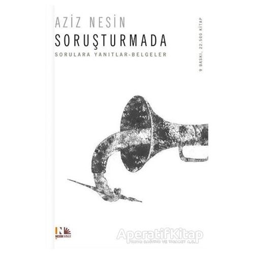 Soruşturmada - Aziz Nesin - Nesin Yayınevi