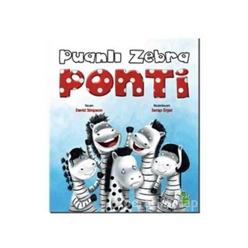 Puanlı Zebra Ponti - David Simpson - Yeşil Dinozor