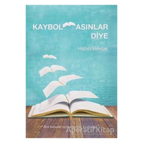 Kaybolmasınlar Diye - Habib Bektaş - Delidolu