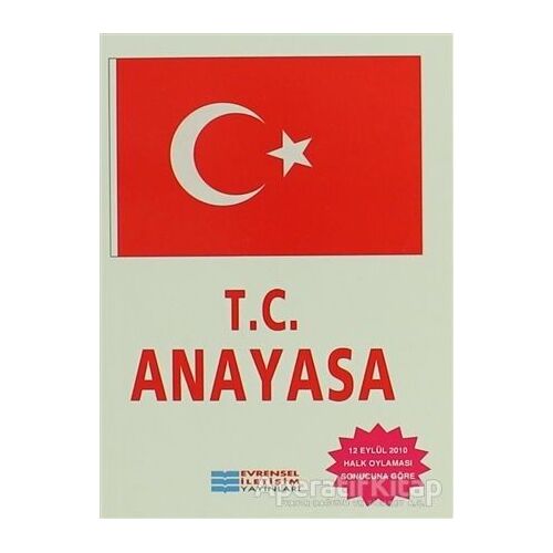 T.C. Anayasa 1982 - Komisyon - Evrensel İletişim Yayınları