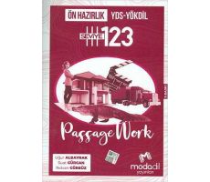 Modadil YDS-YÖKDİL Passage Work Ön Hazırlık Seviye 1-2-3